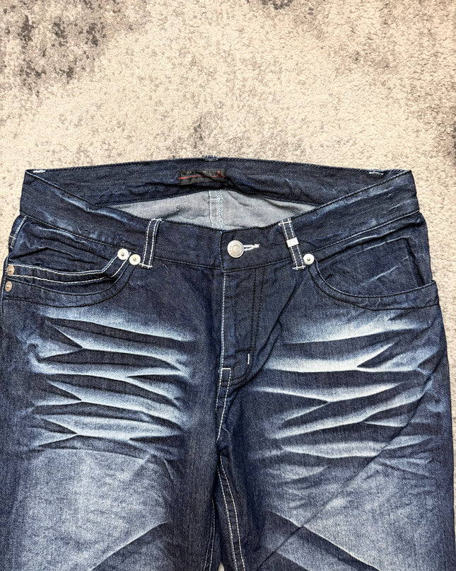 MORGAN "FOLDING SHADOWS" DENIM