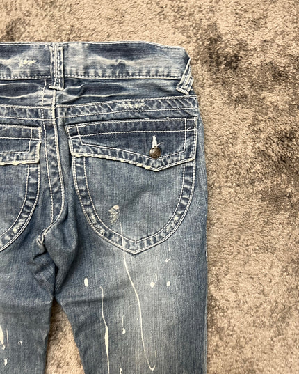 JACKROSE "BLEACHED CHAOS" DENIM