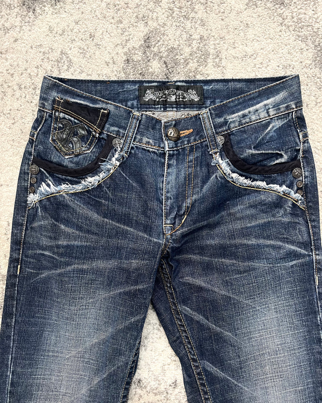 RED PEPPER TWO-TONE DENIM