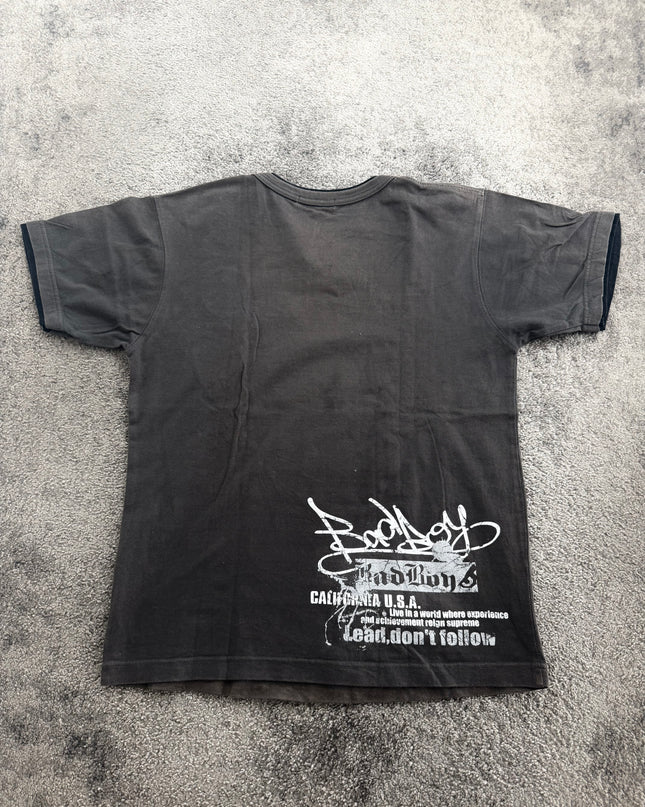 BADBOY "CHAOS TYPOGRAPHY" TEE (M)