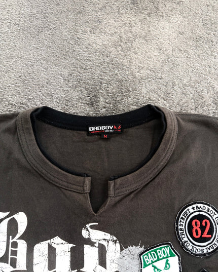 BADBOY "CHAOS TYPOGRAPHY" TEE (M)