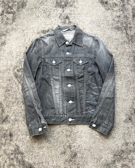 VANQUISH "TOKYO GREYSCALE" DENIM JACKET