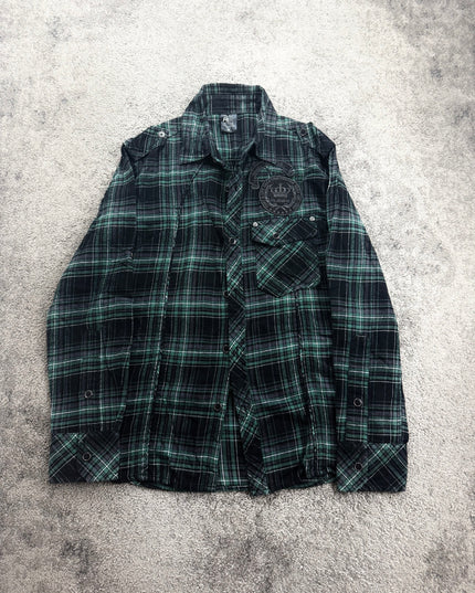 RUSS K "EMERALD SHADOW" FLANNEL (M)