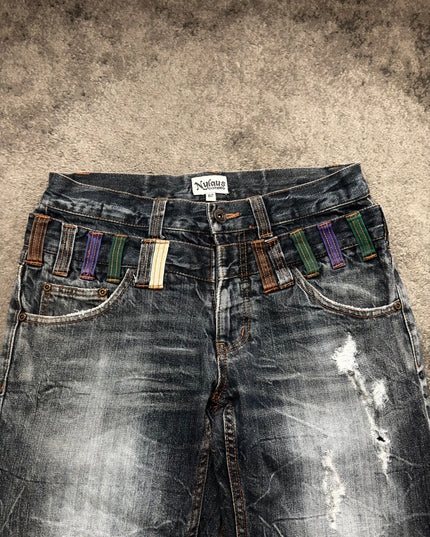 NYLAUS "NEON RIOT" DENIM