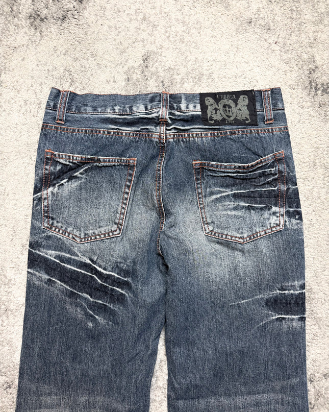 LOWBOX "CRACKED HORIZON" DENIM