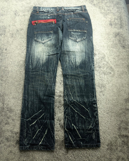 DEVGRU "DISTRESSED FADE" DENIM (M)