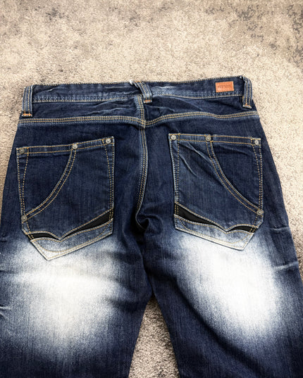 NICOLE CLUB "GHOST FADE" DENIM (S)