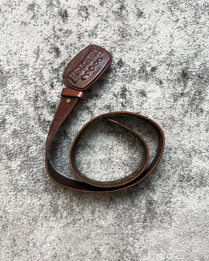 VAROSH EMBOSSED LEATHER BELT