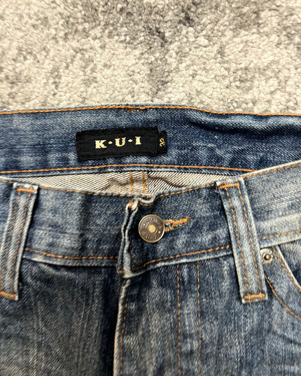 K.U.I "BRUSHSTROKE LUCK" DENIM