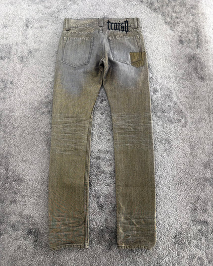 HEISEI "WAXED DUST WASH" DENIM (S-M)