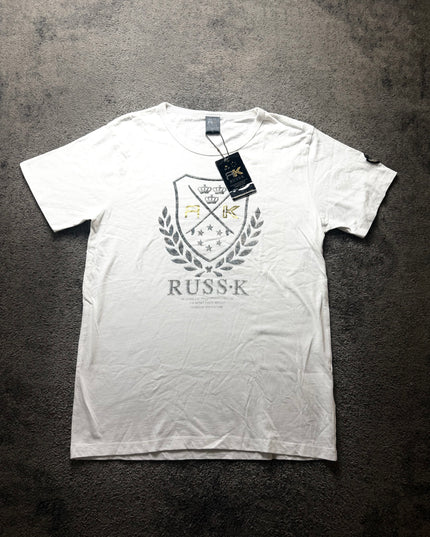 RUSS K "SILVER CREST" TEE (M-L)