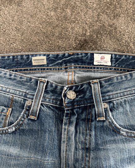 ADRIANO GOLDSCHMIED "DUST FADE" DENIM (M)
