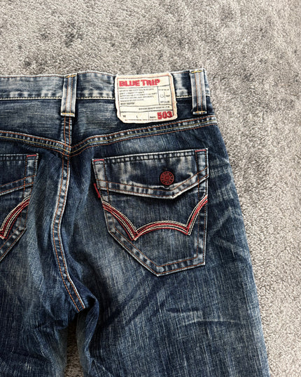 BLUETRIP "SUNBURST FADE" DENIM (M)