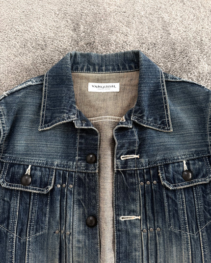 VANQUISH "GHOST RIDER" DENIM JACKET (S-M)