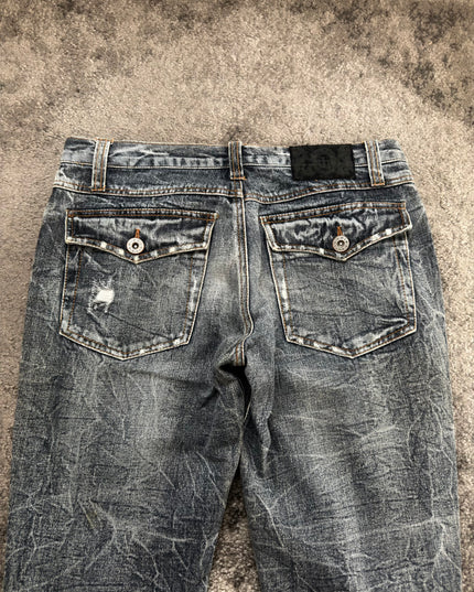 LOWBOX "SILVER STATIC" DENIM