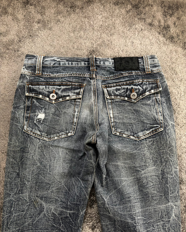 LOWBOX "SILVER STATIC" DENIM