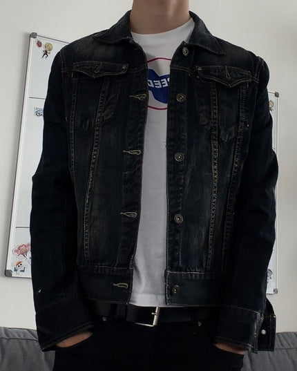 K.U.I "MIDNIGHT FADE" DENIM JACKET