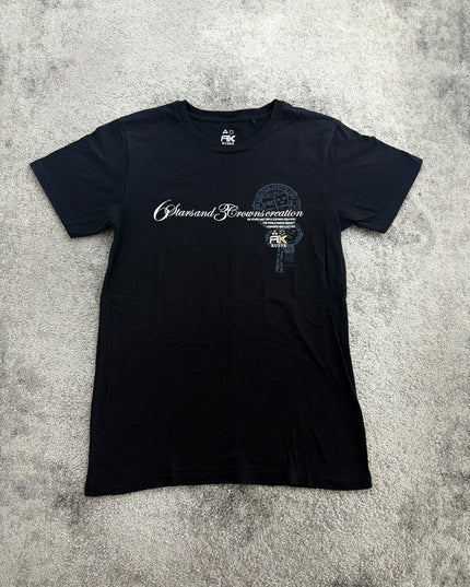 RUSS K "SCRIPT LOGO" TEE (M)