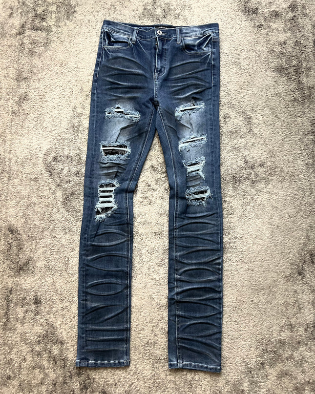 JURY BLACK "SHATTERED YOUTH" DENIM