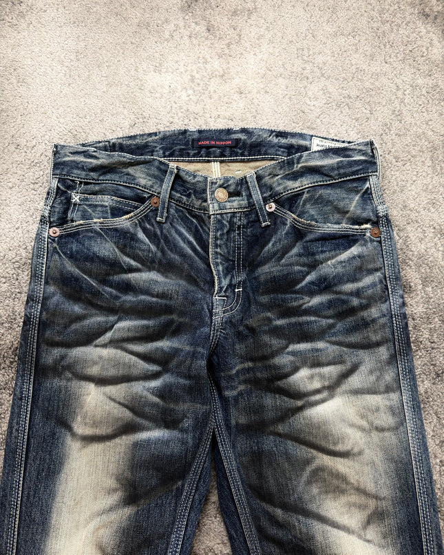 BLUE WAY "WRINKLED MEMORY" DENIM