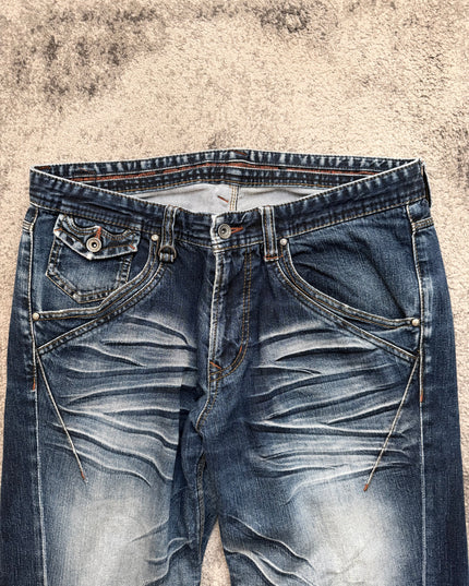 NICOLE CLUB "TWISTED INDIGO" DENIM