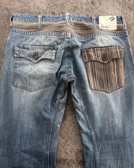 FREE GATE "FADE CONTRAST" DENIM (L)