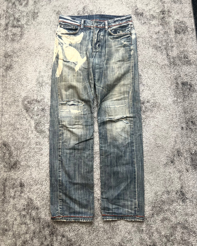 TAKEO KIKUCHI "BLEACHED MEMORY" DENIM