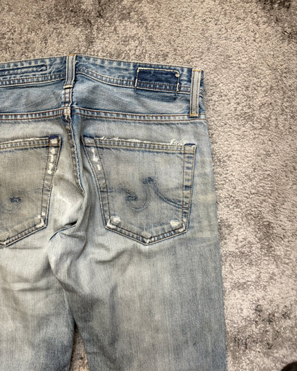 ADRIANO GOLDSCHMIED "SUN-BLEACHED" DENIM
