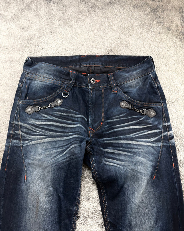 NICOLE CLUB "WHISKER CHAIN" DENIM (S-M)