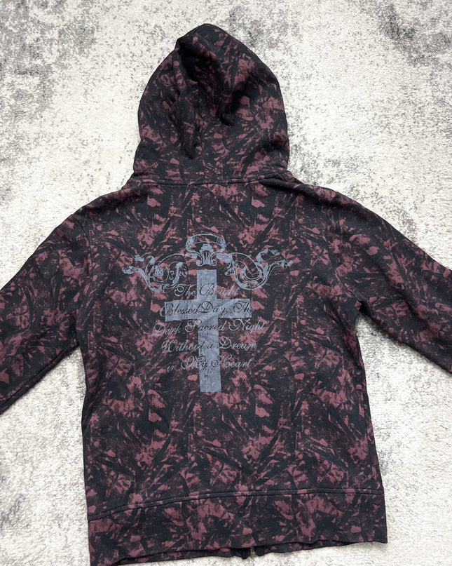 SPINASH CROSS ZIP HOODIE 