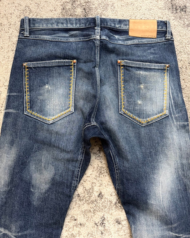 AYUITE "FRACTURED ECHO" DENIM