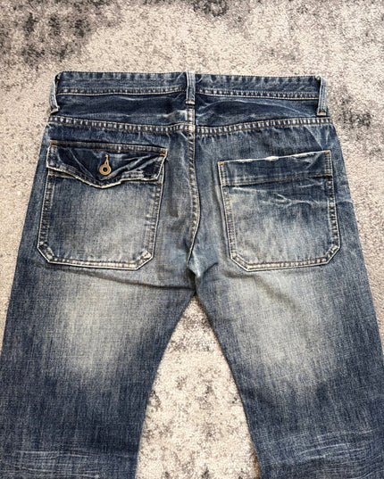R.NEWBOLD "FADED DISCIPLINE" DENIM