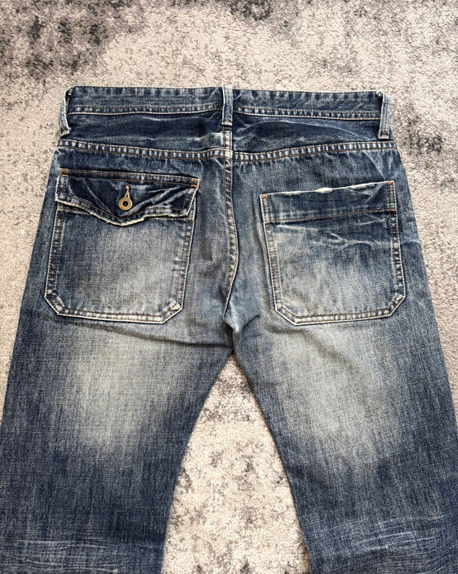 R.NEWBOLD "FADED DISCIPLINE" DENIM