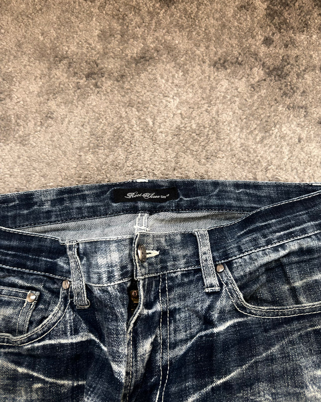 ROOT THREE "GHOST GRID" DENIM (S-M)