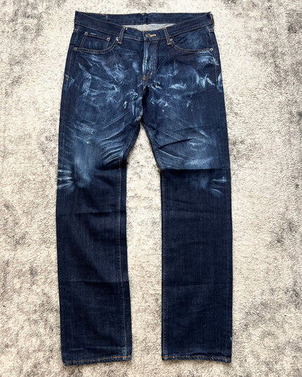 BOBSON "CRACK WASH" DENIM