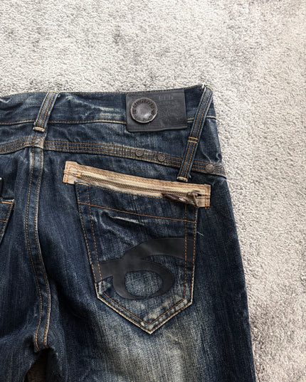 RED PEPPER "VINTAGE FADE" DENIM (L)