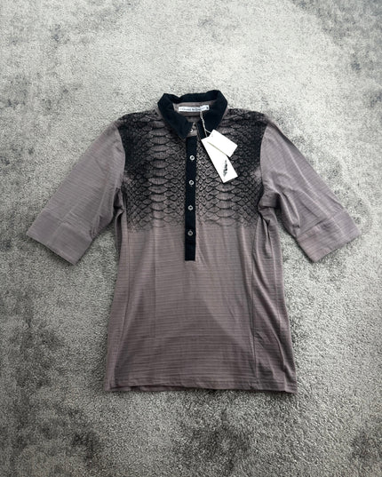 GROWTH "SNAKE FADE" POLO SHIRT (S)