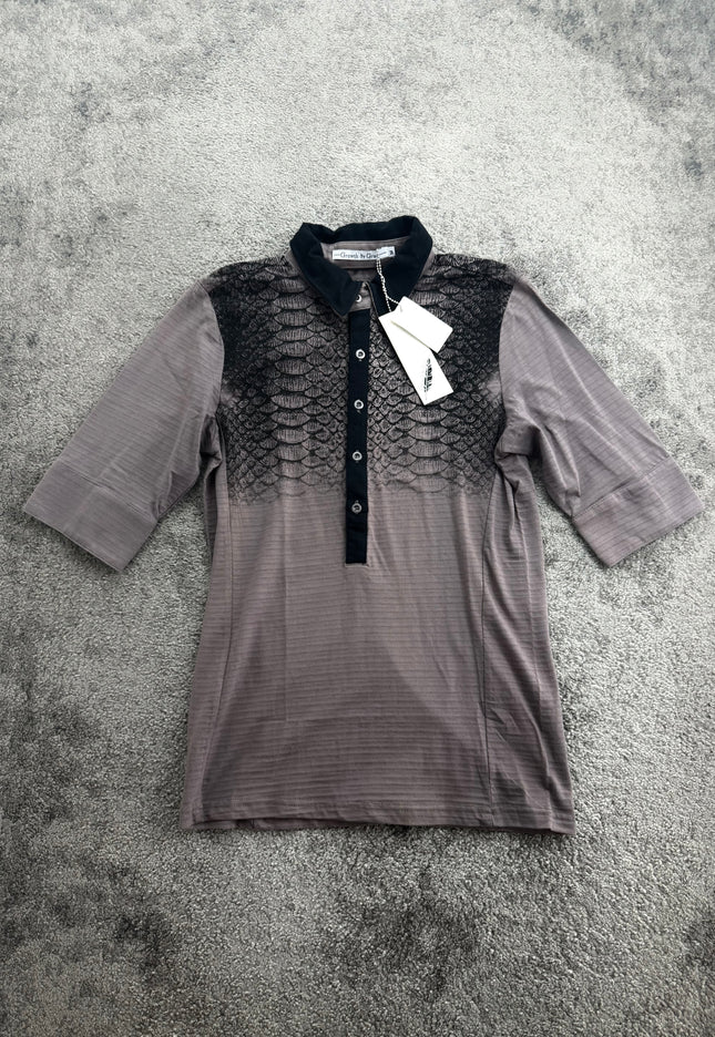 GROWTH "SNAKE FADE" POLO SHIRT (S)