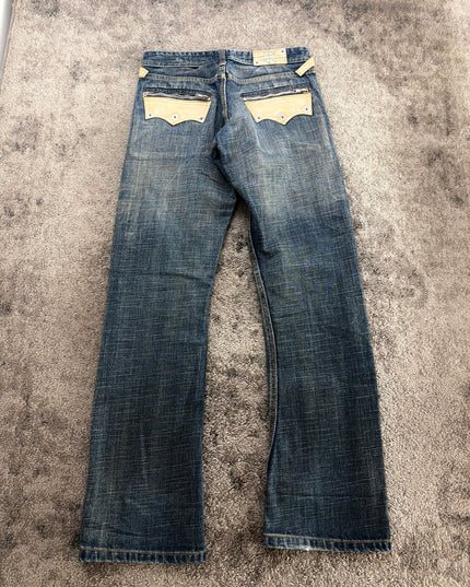 JEANNE D ART "REBEL PANEL" DENIM (S-M)
