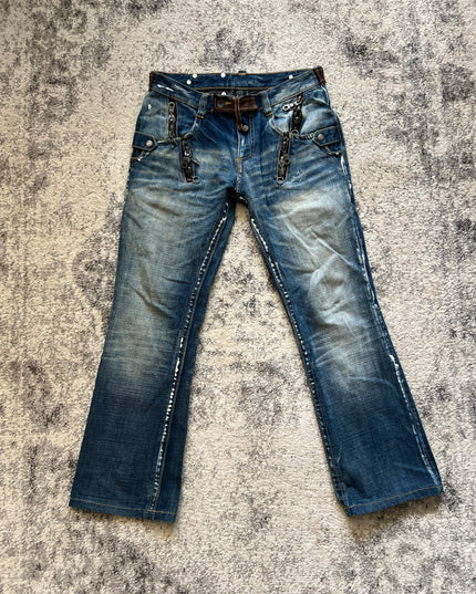 SEMANTIC DESIGN ZIP DENIM