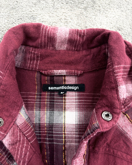 SEMANTIC DESIGN "WESTERN PLAID" FLANNEL (M)