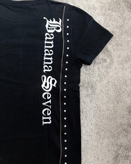 BANANA SEVEN "MIDNIGHT CREST" TEE (S-M)