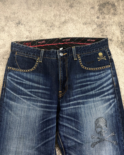 ROEN "SKULL FADE" DENIM (M)