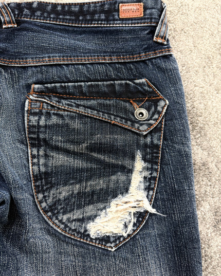 NICOLE CLUB "MULTI ZIP" DENIM (S)