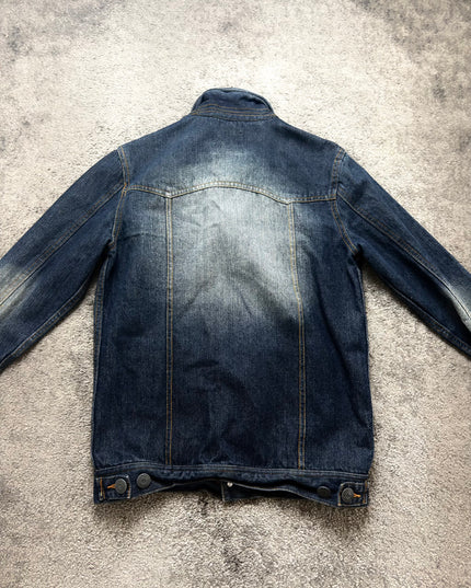 JACKROSE "MIDNIGHT FADE" DENIM JACKET (S)