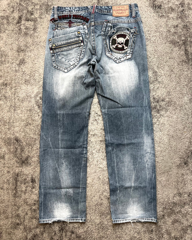 WORLD FREEDOM "SKULL REQUIEM" DENIM