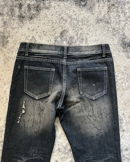 BEAST DISTRESSED DENIM