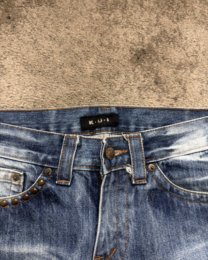 K.U.I "FROSTBITE INDIGO" DENIM