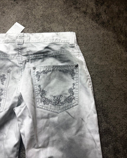 XFRM "WHITE STATIC" DENIM (S-M)