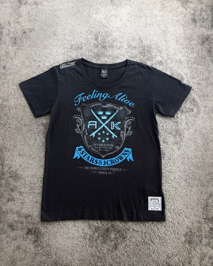RUSS K "CREST LOGO" TEE (S)